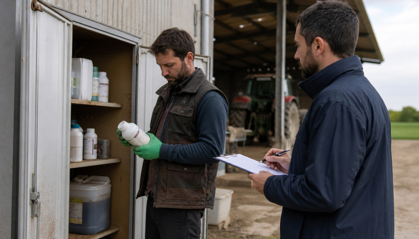 À la frontière de la légalité : l’armoire phytosanitaire et la conformité dans les grandes exploitations françaises