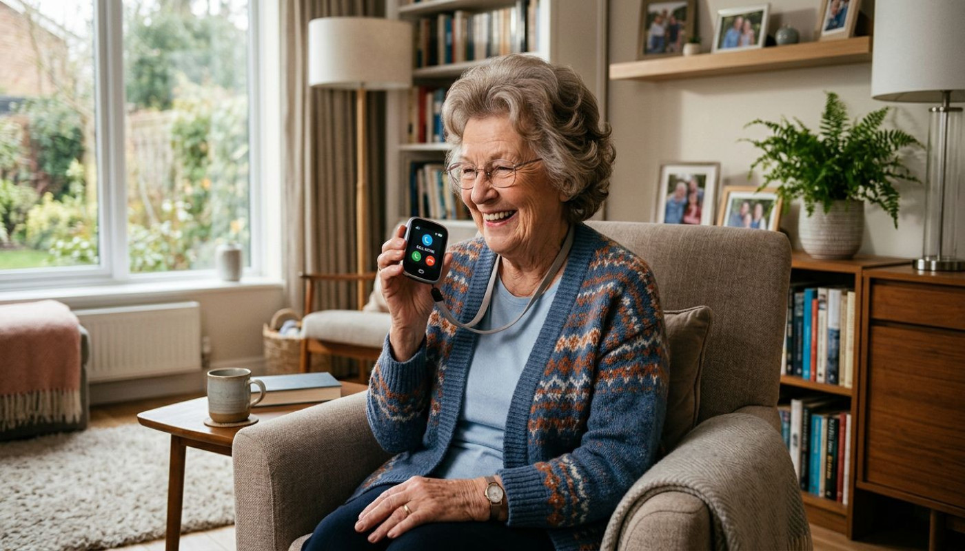 Améliorer l'autonomie des personnes âgées grâce à la téléassistance pour seniors