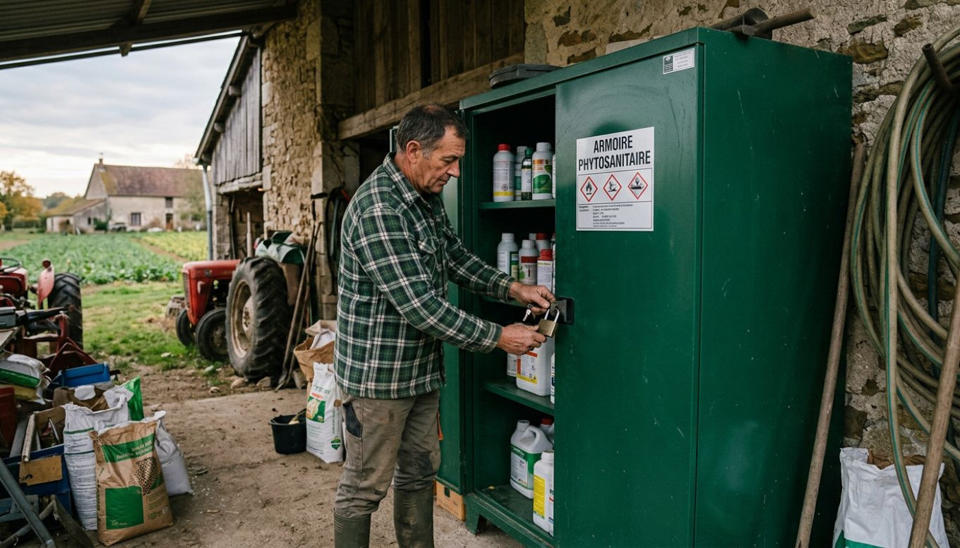 Armoire phytosanitaire : le retour en force de la sécurité agricole sur nos exploitations