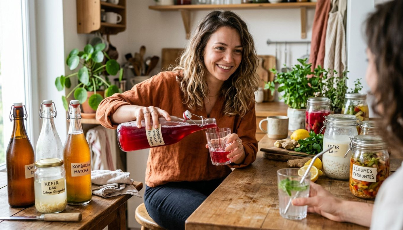 Boissons fermentées maison, tendances ou réel bénéfice santé ?