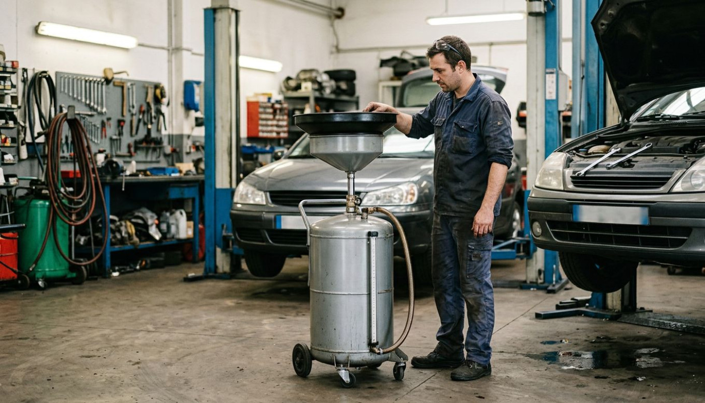 Choisir la meilleure cuve à huile de vidange pour votre atelier