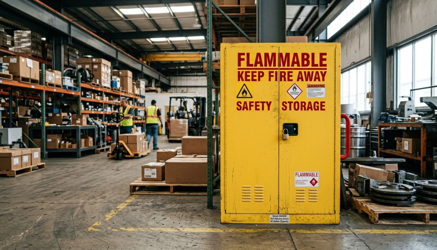 Choisir le bon modèle d'armoire pour inflammables selon votre industrie