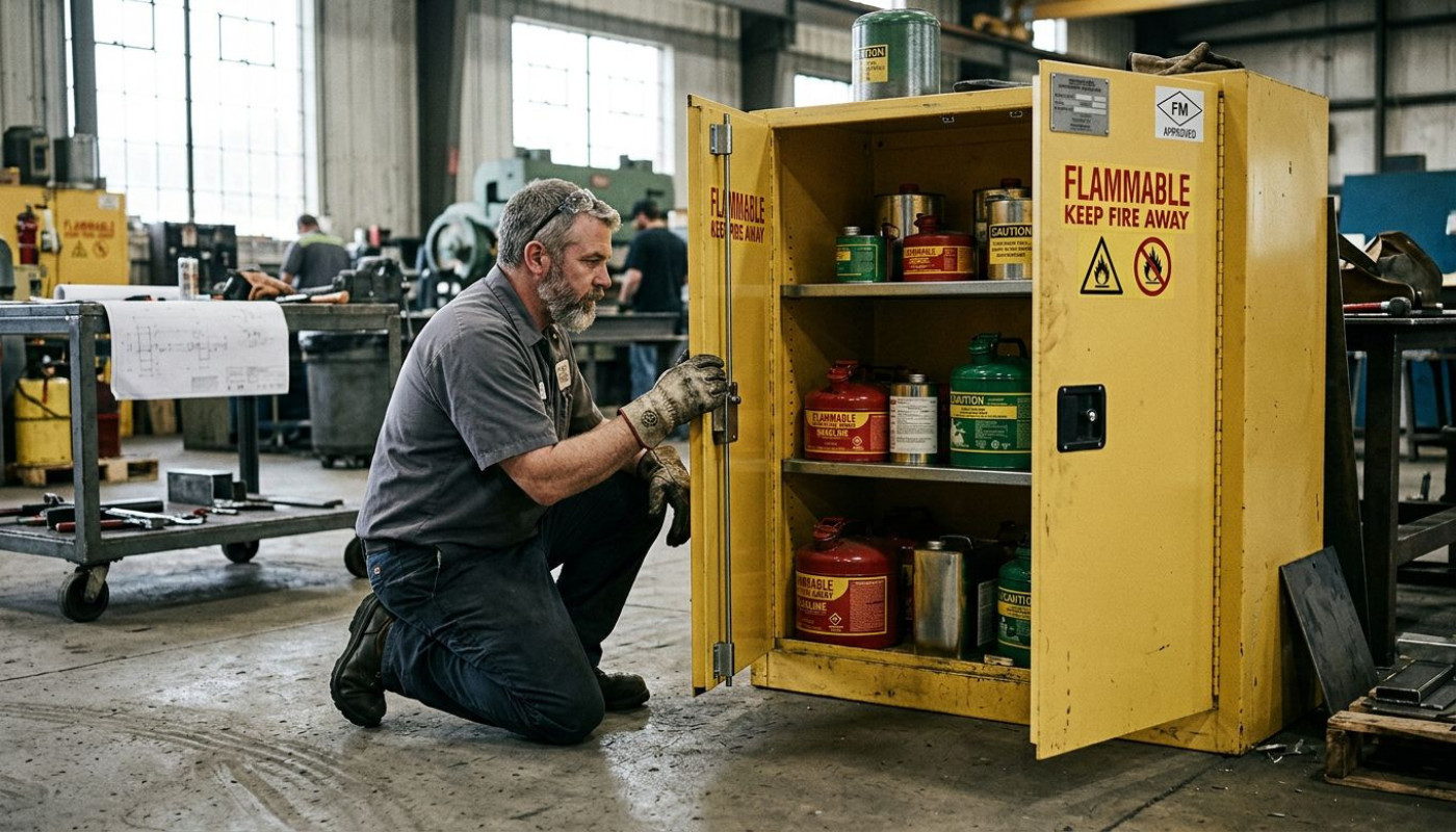 Choisir une armoire inflammable : critères essentiels et nouveautés
