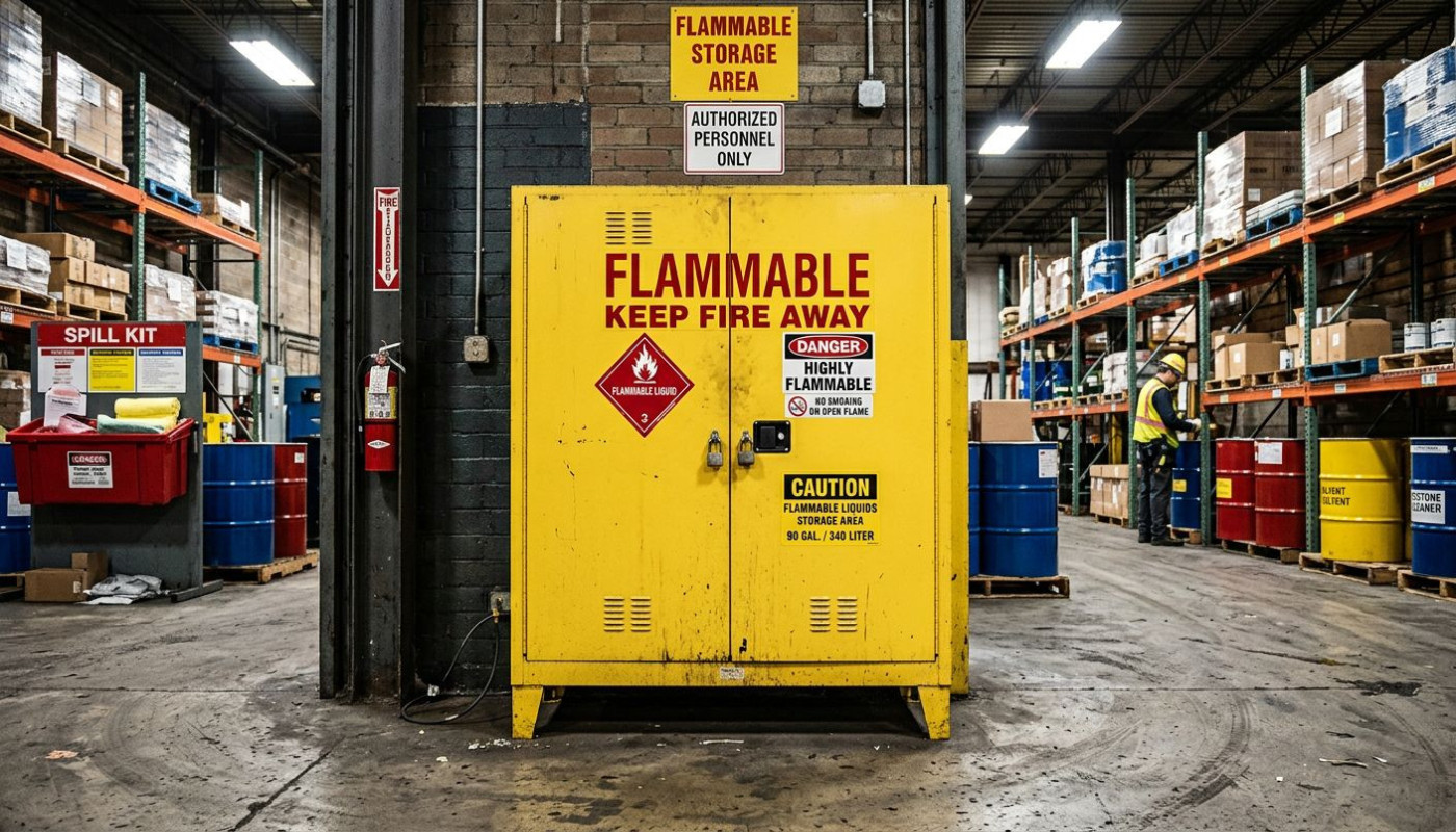 Comment choisir et utiliser une armoire pour inflammables en toute sécurité ?
