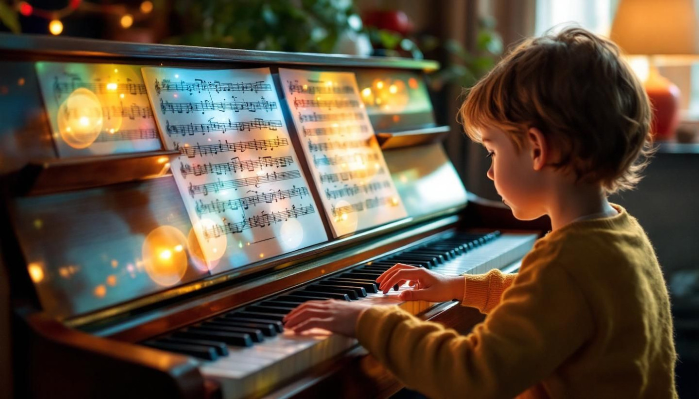 Comment les partitions adaptées favorisent l'apprentissage au piano ?