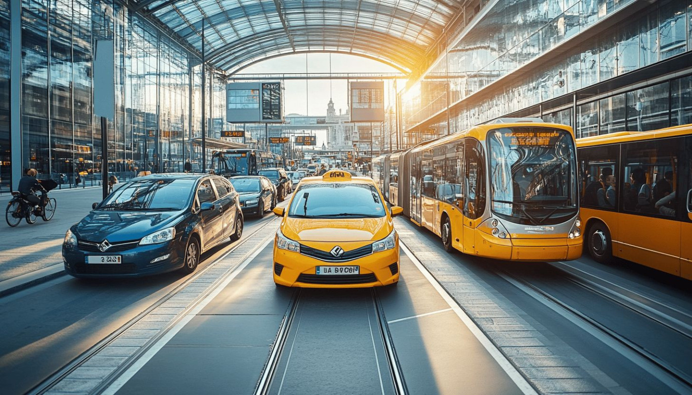 Comparaison des options de transport économiques à l'aéroport de Lyon
