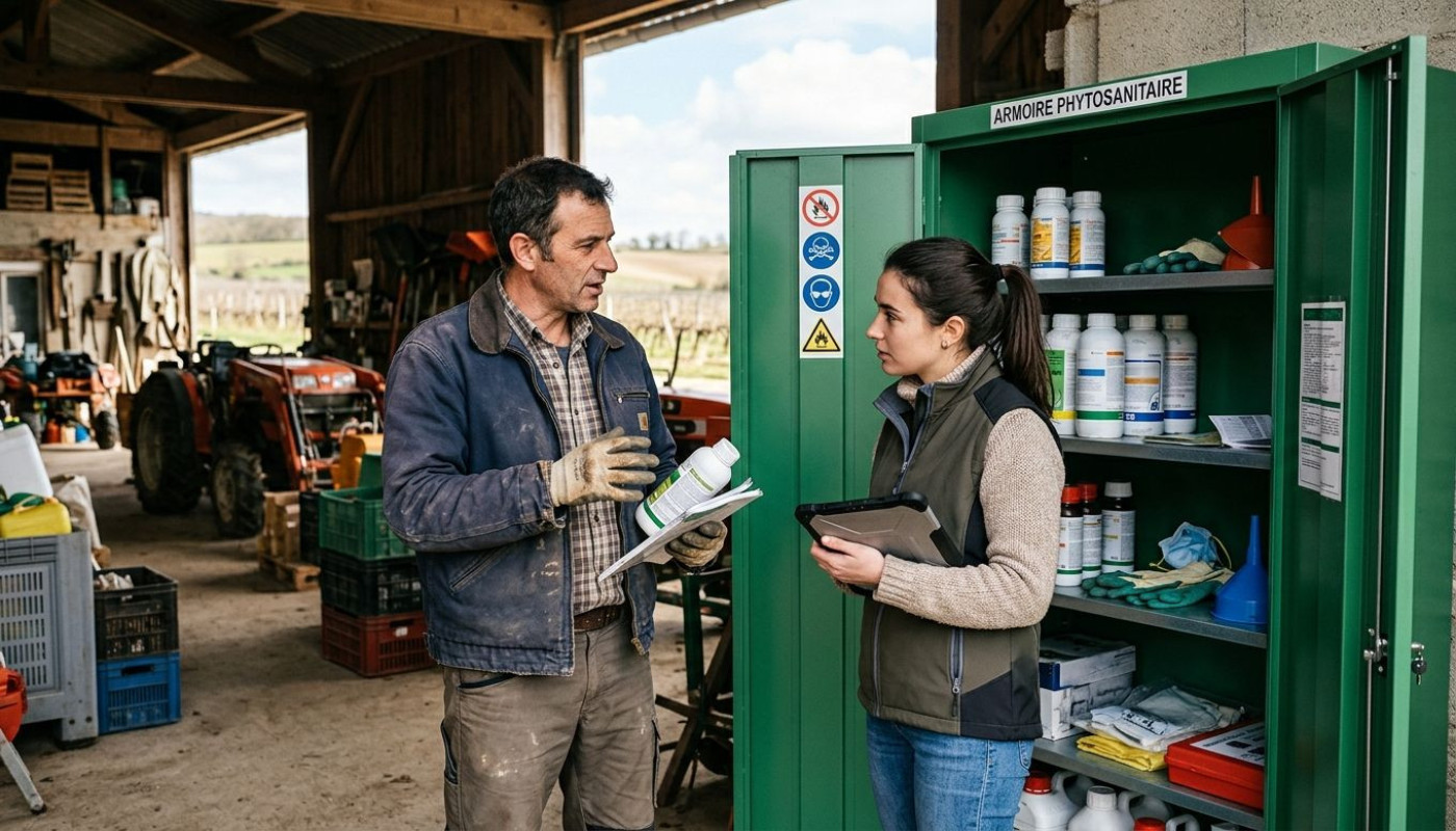 De la conformité à l’innovation : l’armoire phytosanitaire face à la réglementation européenne