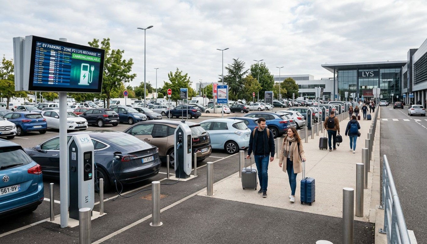 Entre nouvelles technologies et attentes voyageur, le parking aéroport Lyon Saint Ex à l’heure des mutations