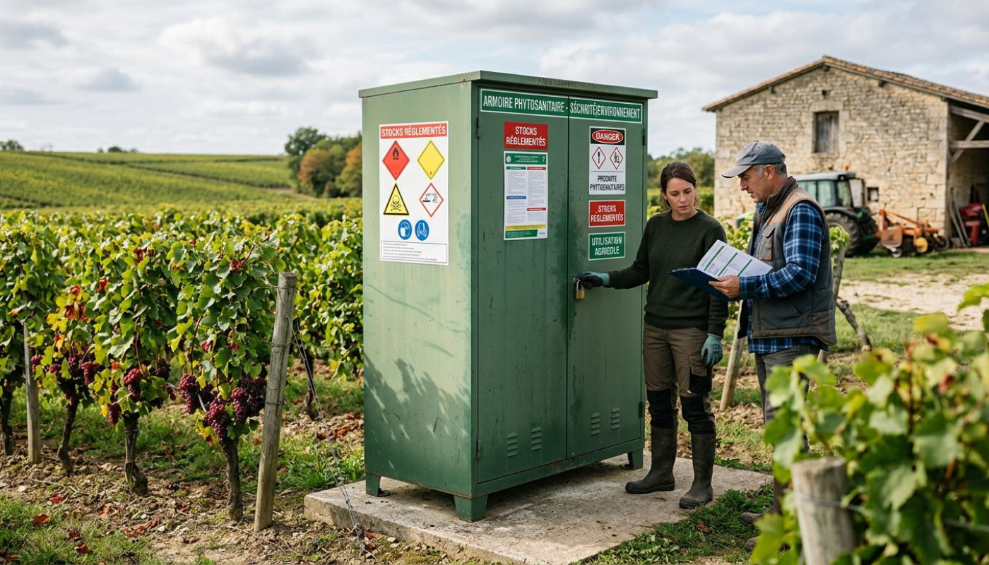 Entre sécurité et écologie, l’essor discret des armoires phytosanitaires en France