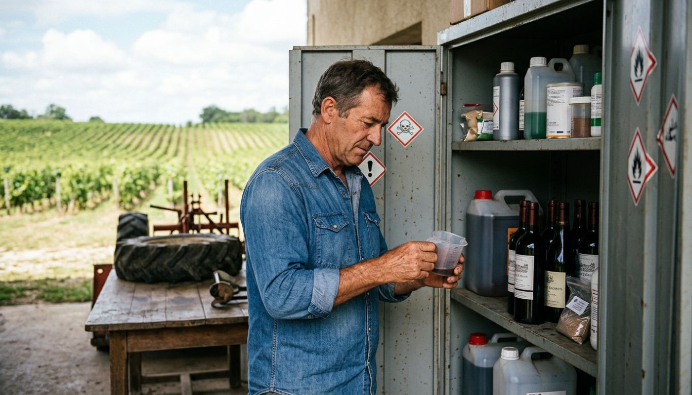 Histoires de vignerons : l’armoire phytosanitaire au service des vins de Bordeaux