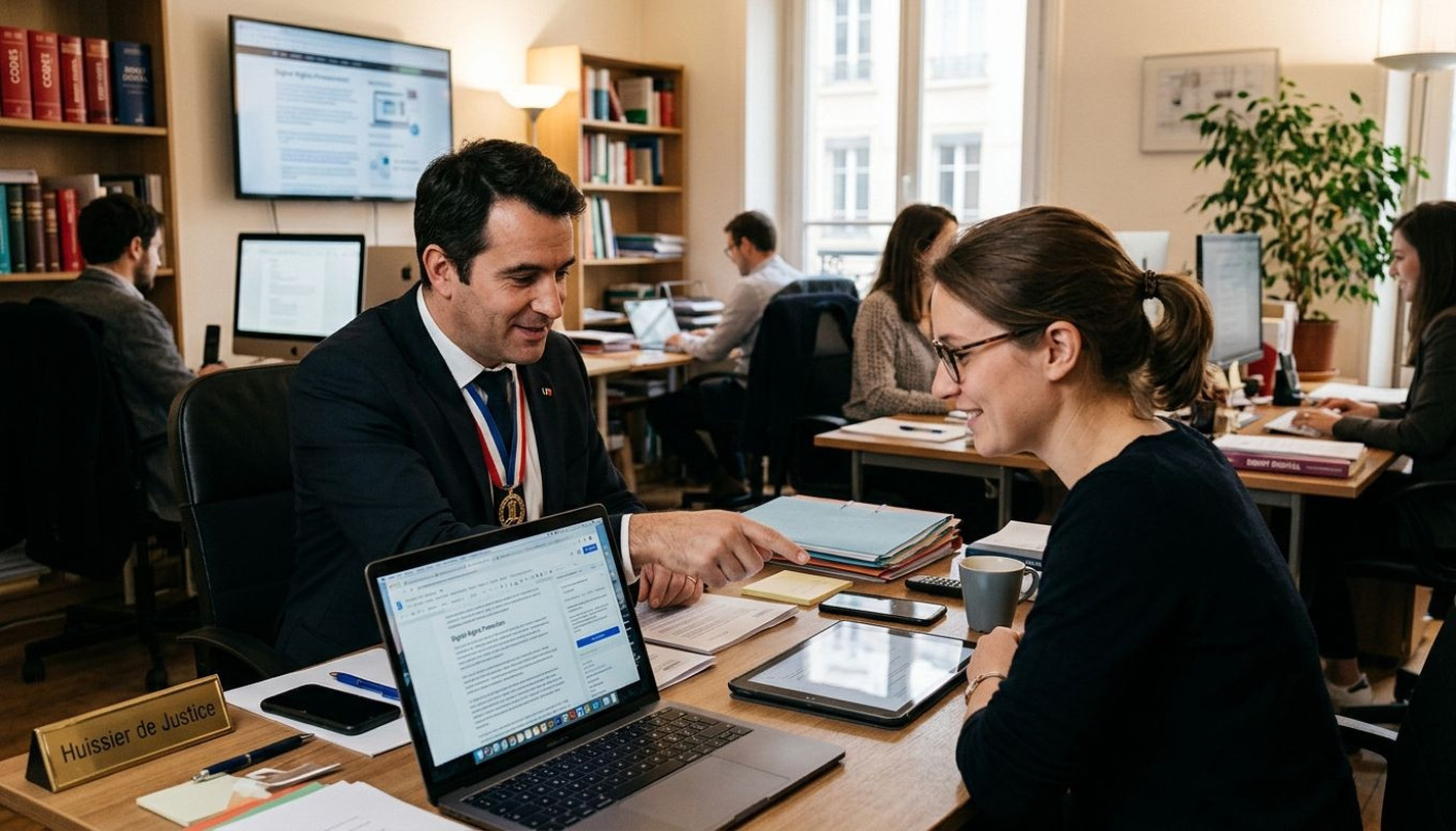 Protéger ses droits face au digital, le pari inédit des huissiers de justice