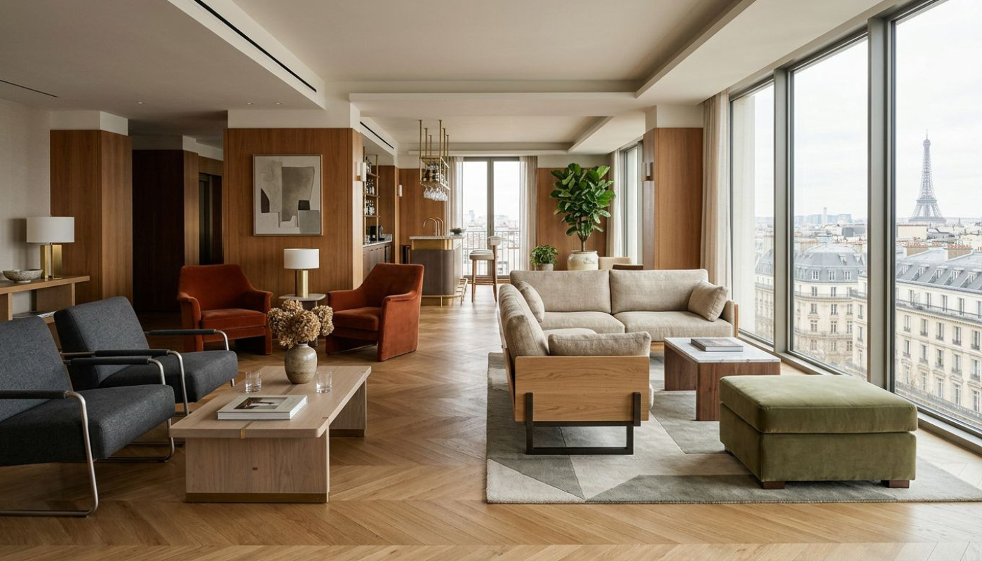 Réinventer le mobilier hotel : quand les designers parisiens dictent la tendance mondiale